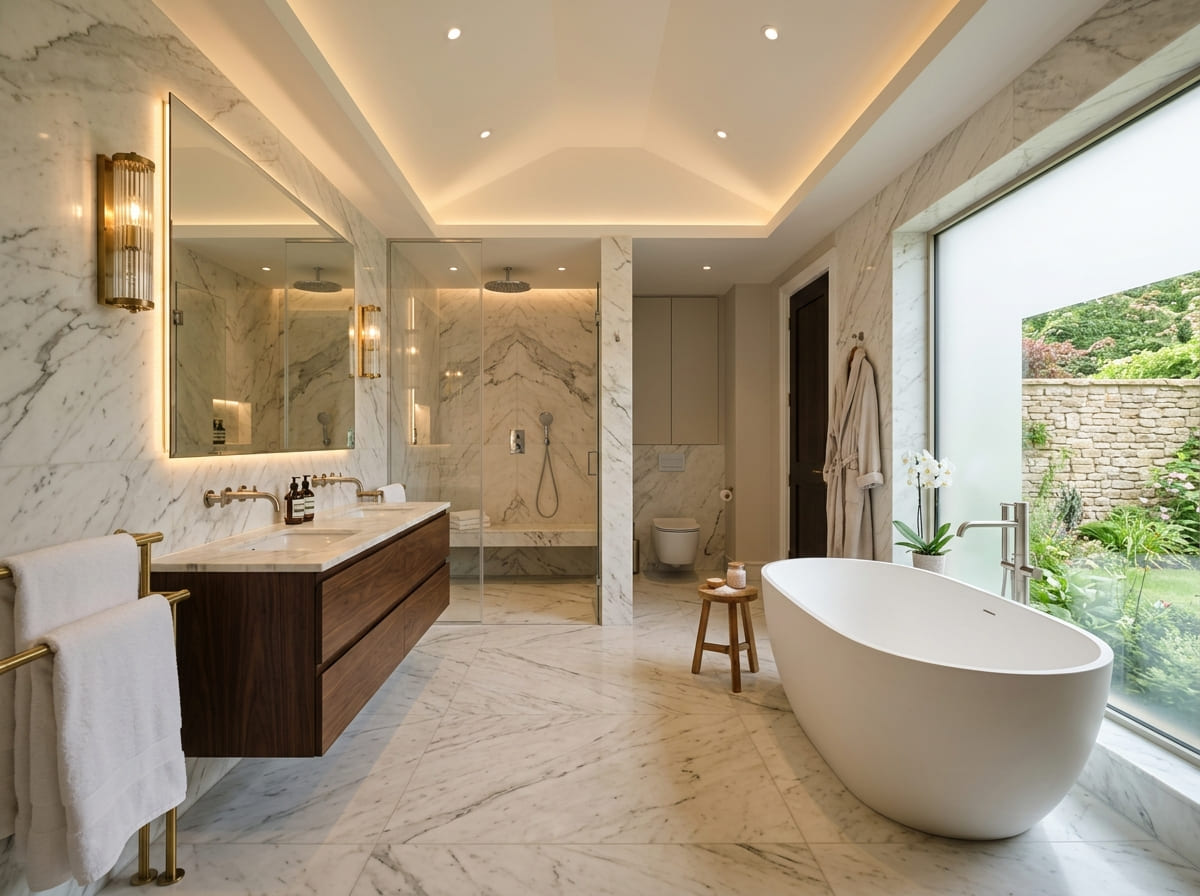 Custom Bathroom Renovation in Quinlan