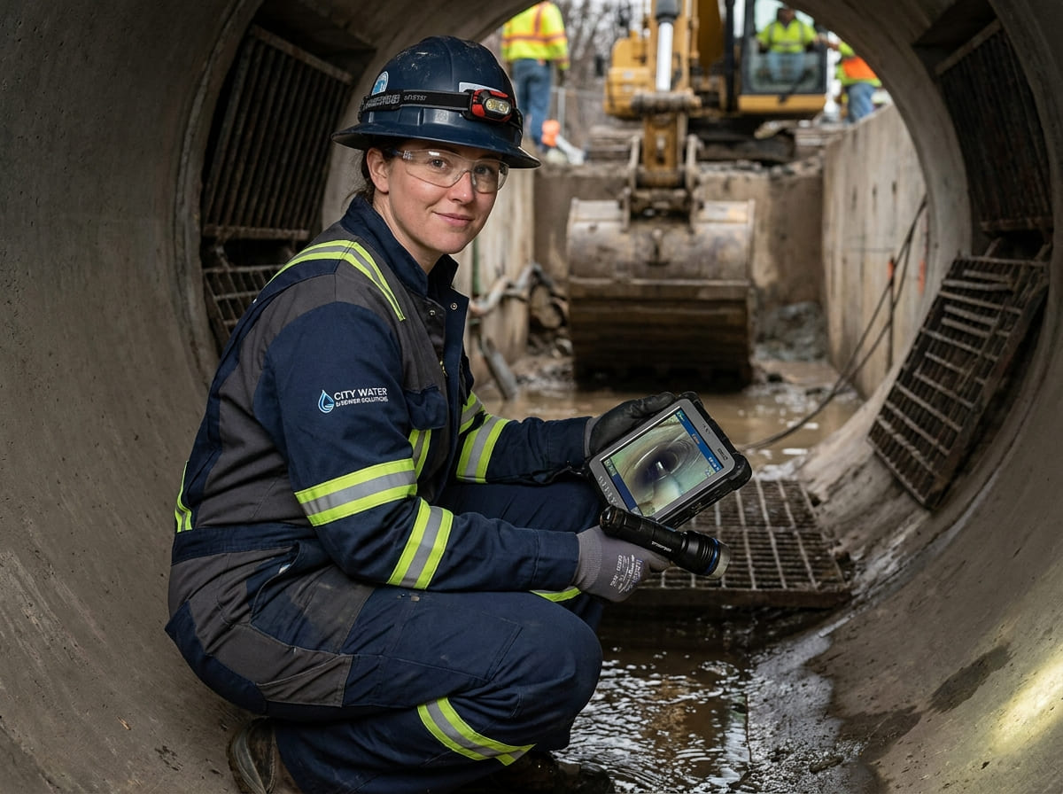 Sewer Line Inspection & Replacement in Quinlan